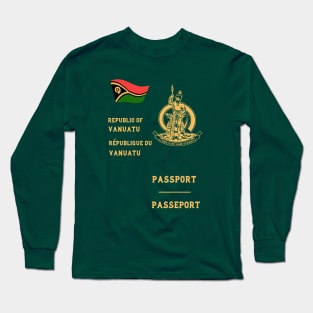 Vanuatu passport Long Sleeve T-Shirt